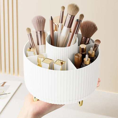 LuxeFold™ 360° Rotating Beauty Organizer