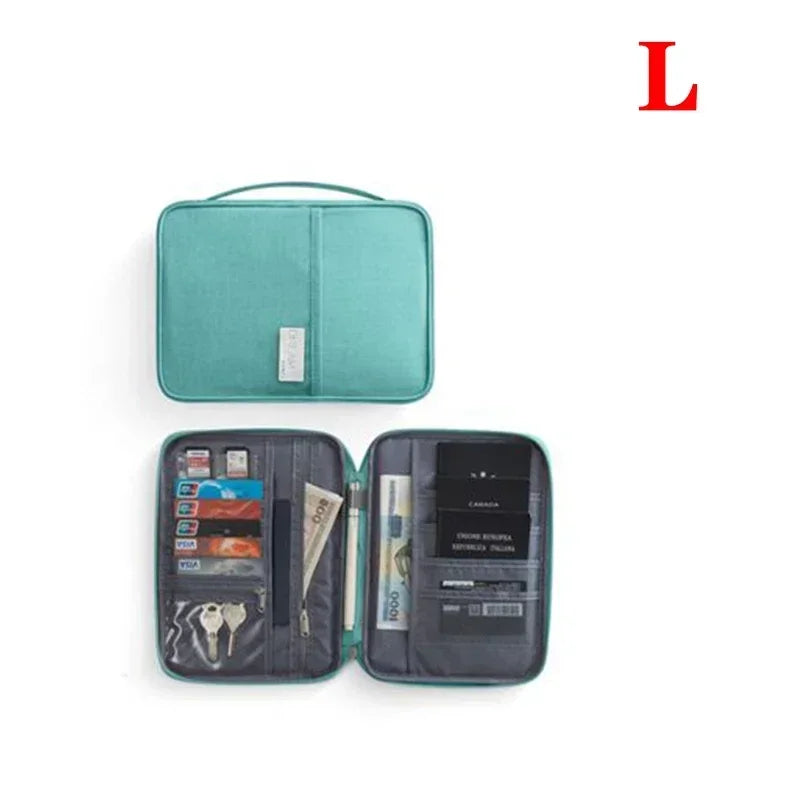 LuxeFold™ Family Travel Wallet