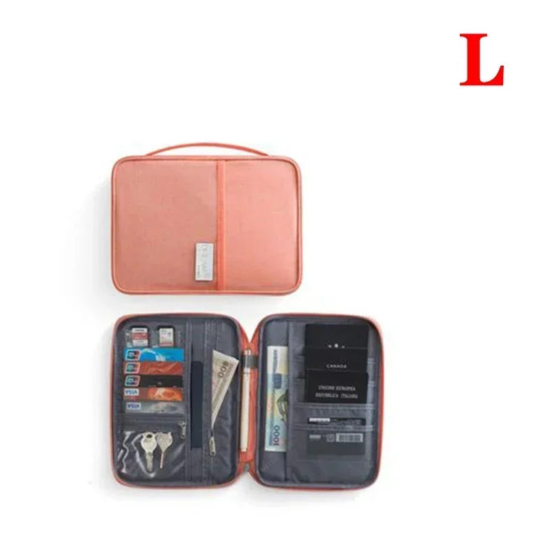 LuxeFold™ Family Travel Wallet