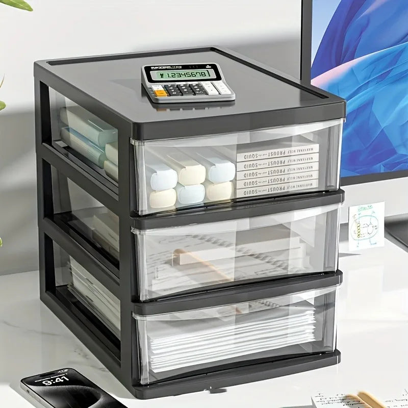 LuxeFold™ ClearDesk Drawer Organiser