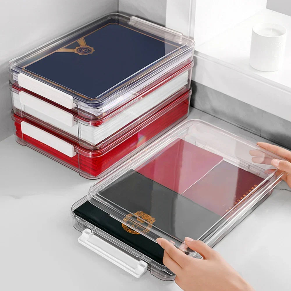 LuxeFold™ ClearFile Organiser