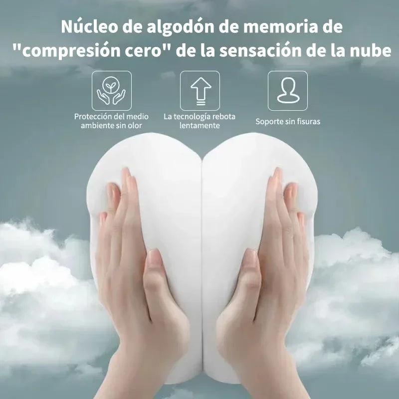 LuxeFold™ CloudSupport™ Memory Foam Back Cushion