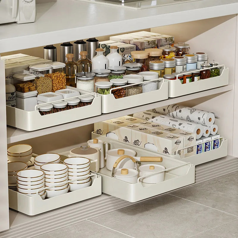 LuxeFold™ GlideTray Cabinet Organiser