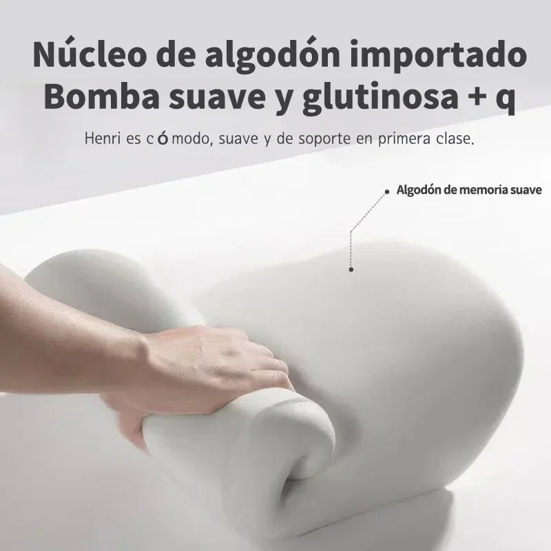 LuxeFold™ CloudSupport™ Memory Foam Back Cushion