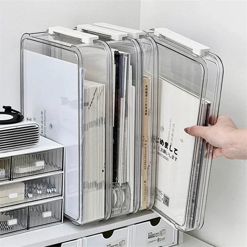 LuxeFold™ ClearFile Organiser