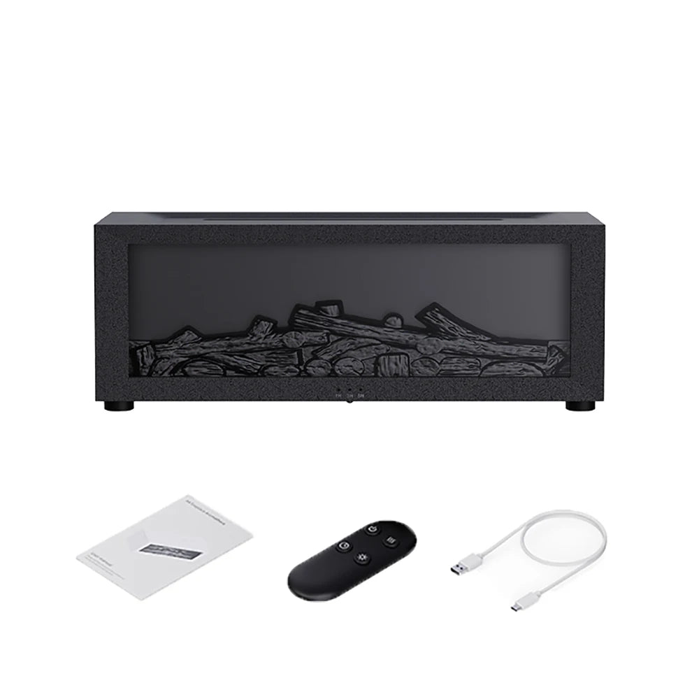 LuxeFold™ FlameGlow Aroma Diffuser & Humidifier