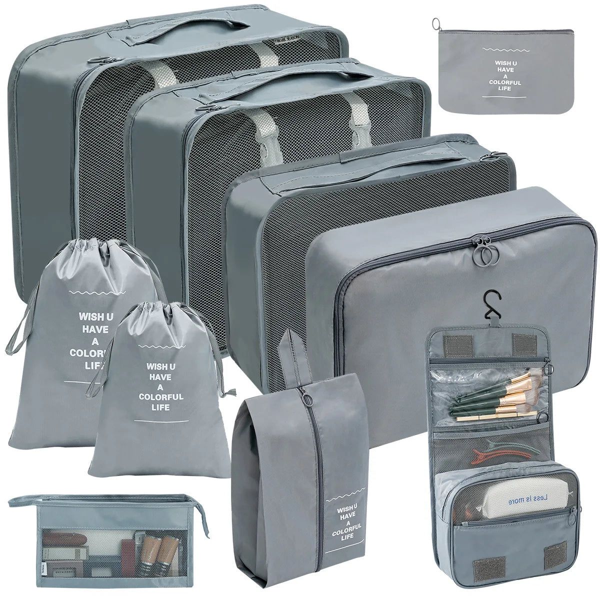 LuxeFold™ Premium Travel Packing Cube Set