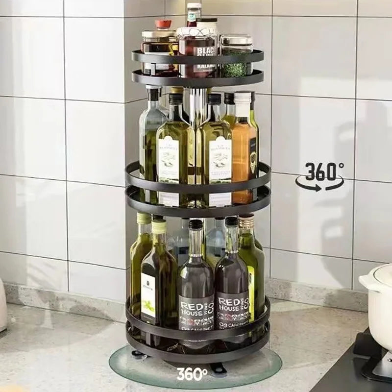 LuxeFold™ 360° Rotating Storage Tower