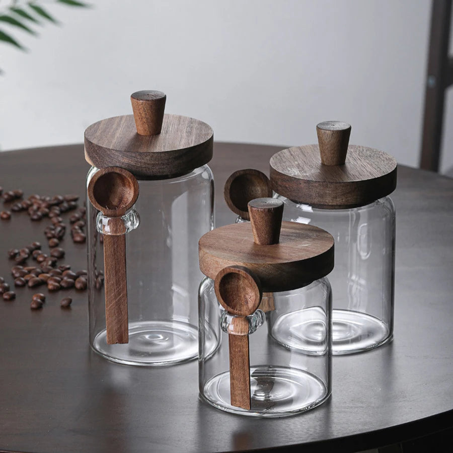 LuxeFold™ TimberScoop Canister